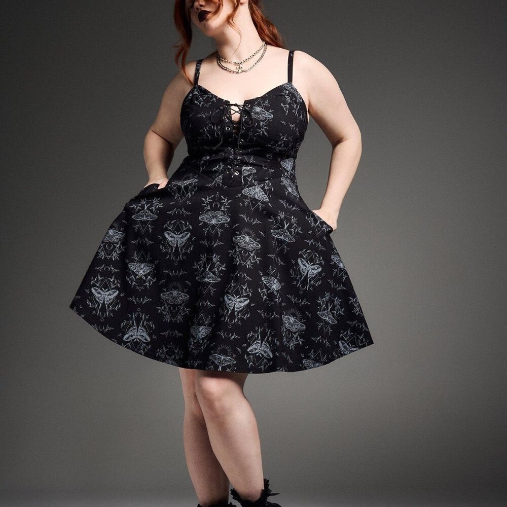 Torrid Nightfall Corset Dress